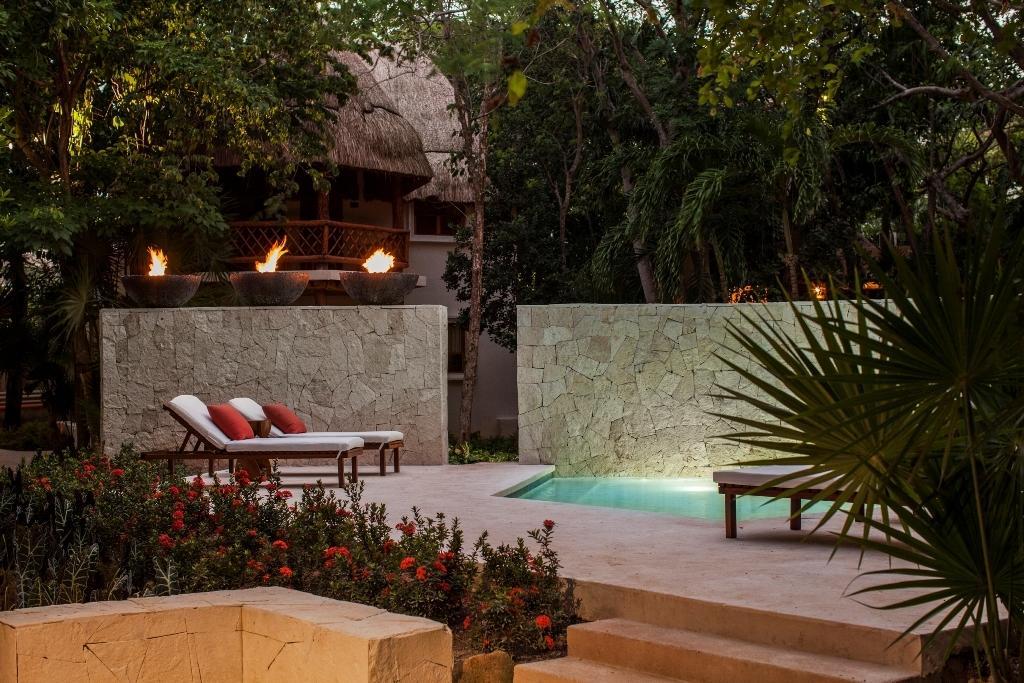 Hotel Las Palapas By Mahekal Playa del Carmen Eksteriør billede